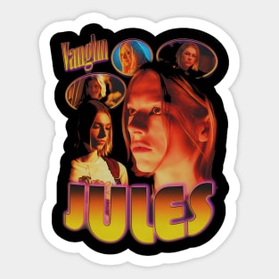 Jules Vaughn C Sticker